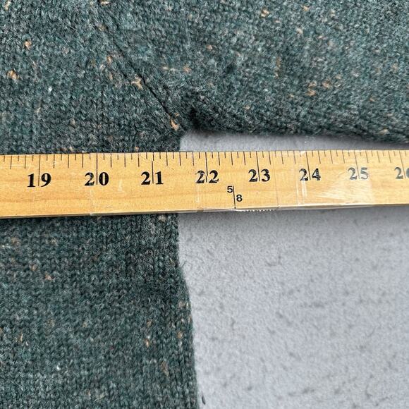 Pringle Cardigan Men’s Large Green Wool Blend V Neck Button Front - Picture 9 of 16